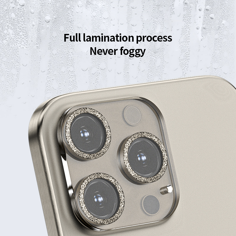 Eagle Eye Glas-Rückkamera-Displayschutz für iPhone 13 14 15 Pro Max, 9H Acrylglas-Kameraobjektiv-Displayschutz