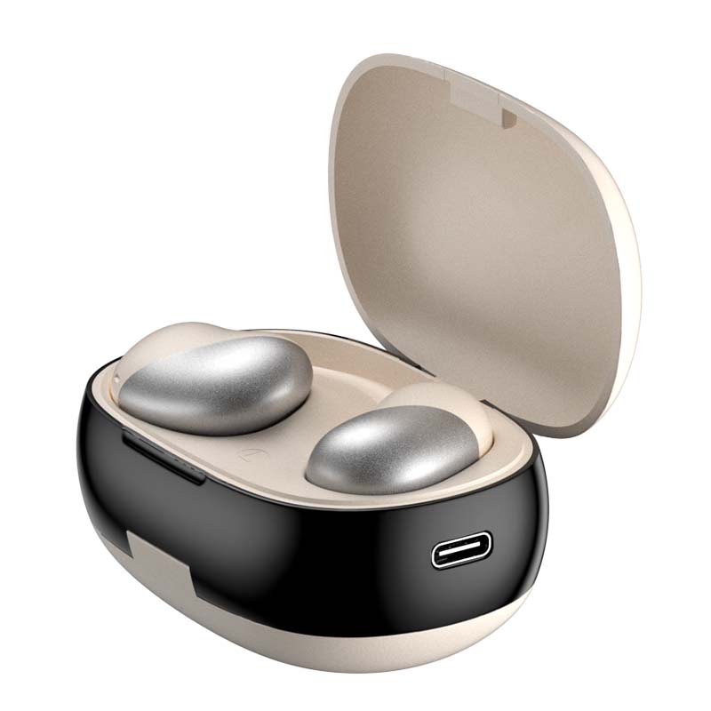 Silikon-Kopfhörer mit weichem Ohr und hängendem Design, zukünftiges Bluetooth-Headset, kabellose Luftleitungs-Induktionskopfhörer
